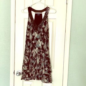 French Connection Sequins Tiered Flare Dress